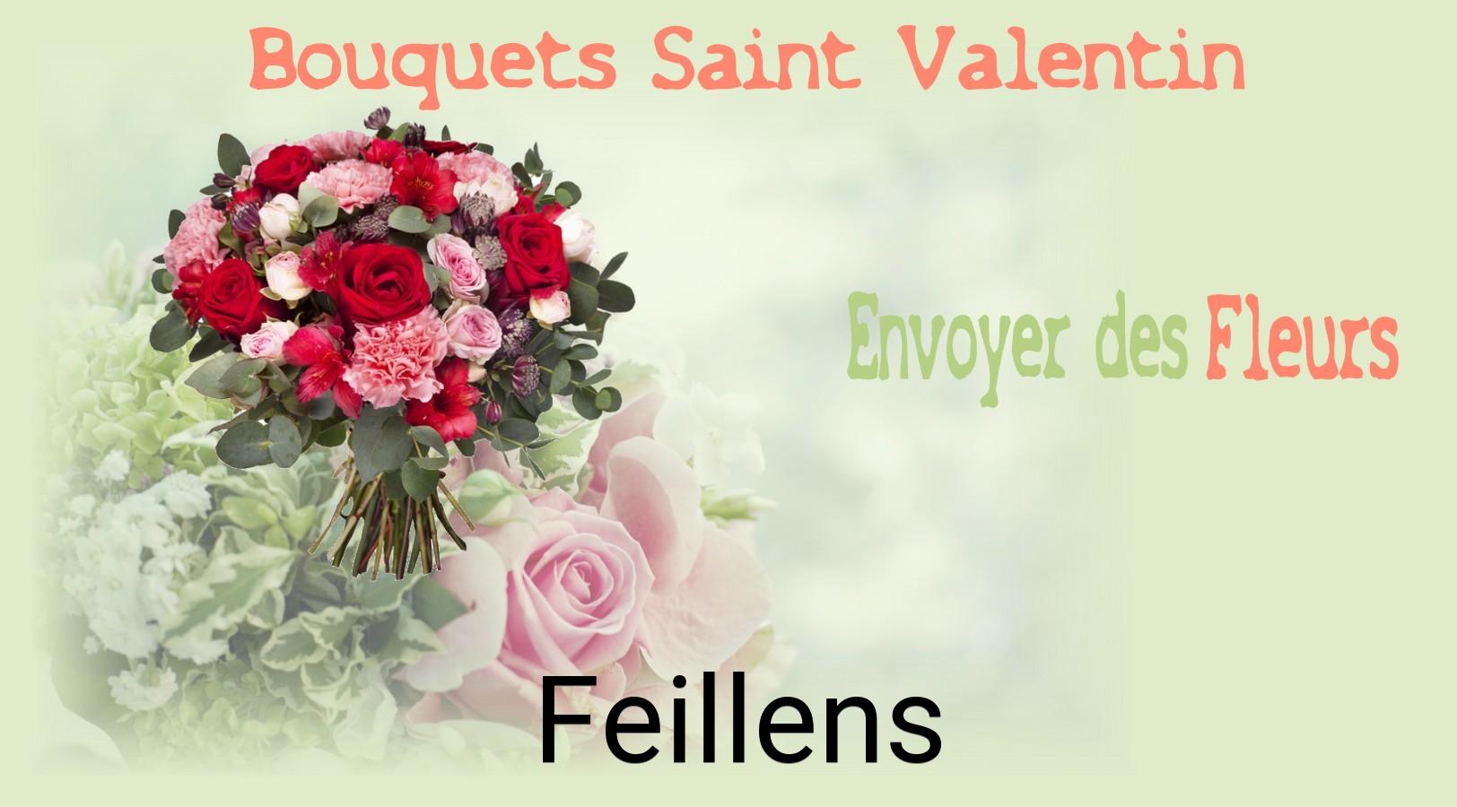 Roses de Saint-Valentin livrées à Feillens